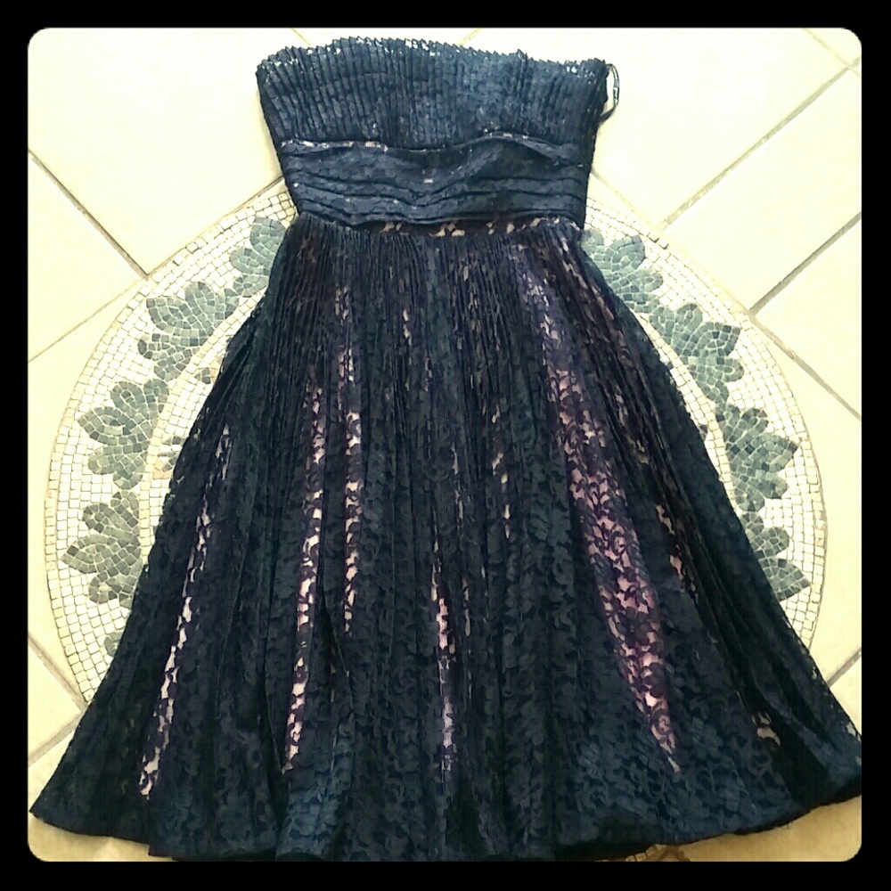 Betsey Johnson Black Lace Dress